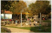 Der fertig gestellte Spielplatz Riedwies