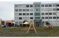 Der neue AWO Kindergarten „Maries Fabrikle“ im Gewerbegebiet