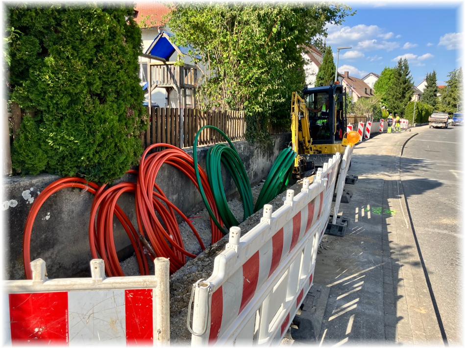 Glasfaserausbau